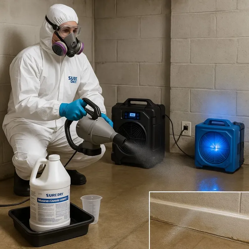 Sanitization and Odor Removal process in Tilton-Northfield, NH
